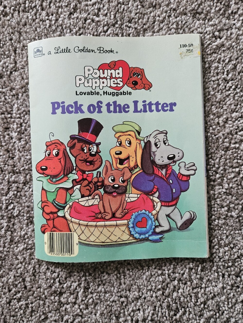 1986 Pound Puppies "Pick Of The Litter" Book